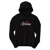 Pull À Capuche Rose Rouge Chicana