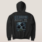 PULL À CAPUCHE ROSES AMOUREUX (Couchage Retour)