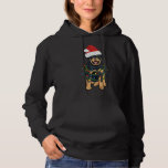 Pull À Capuche Rottweiler Christmas Rottweiler À Santa Hat Et L<br><div class="desc">Rottweiler Christmas Rottweiler À Santa Hat Et Lumières 23.</div>