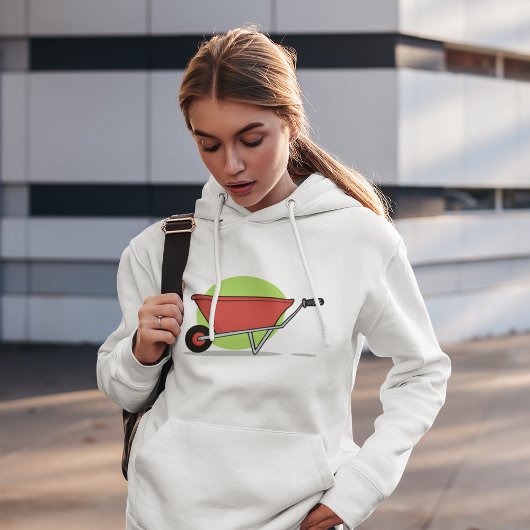 Pull À Capuche Roue rouge