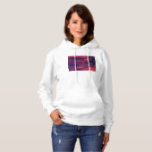 Pull À Capuche rouge d'août (Devant entier)