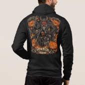 Pull À Capuche Route 66 Halloween Biker - Variation de Live To Ri (Dos)