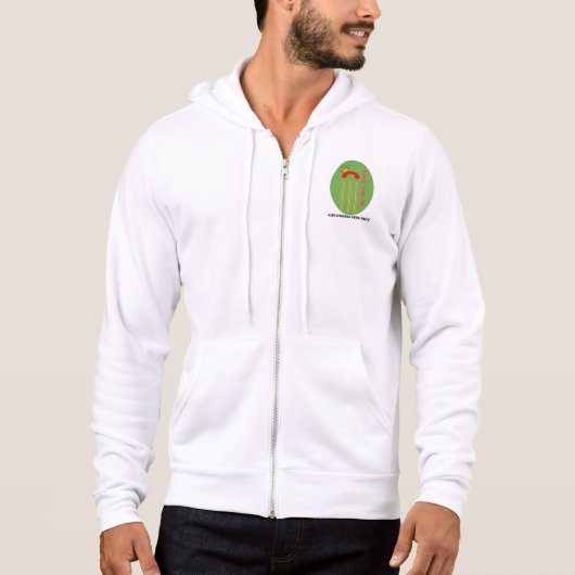 Pull À Capuche Royal Ringins Board Membre Hoody (lettrage vert) (Devant)