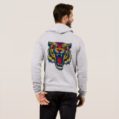 Pull À Capuche RPR Merch - Sweatshirt Tigre (Dos entier)