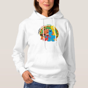 Pull À Capuche Rue Sésame   Rire, amour et unité
