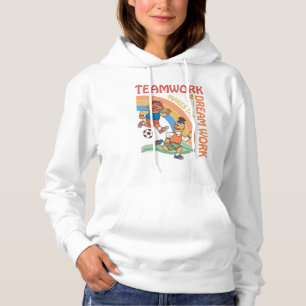 Pull À Capuche Rue Sésame   Travail d'équipe Ernie & Bert