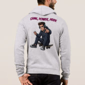 Pull À Capuche Ryder Game Power Pride Hoodie – Urban Streetwear S (Dos)