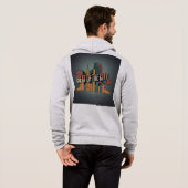 Pull À Capuche Rythme de la jungle de béton New York (Dos entier)