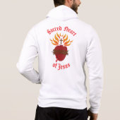 Pull À Capuche Sacré-Cœur de Jésus (Dos)