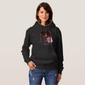 Pull À Capuche Sagittarius Queen Sweet Comme Bonbons Anniversaire (Devant entier)