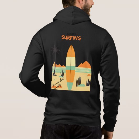 Pull À Capuche Sahara Surfing (Dos)