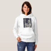 Pull À Capuche Saint Bernard de Clairvaux Docteur melliflu (Devant entier)