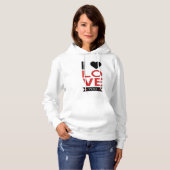 Pull À Capuche Saint Valentin Coeur Amour Couples Idée Cadeau mig (Devant entier)