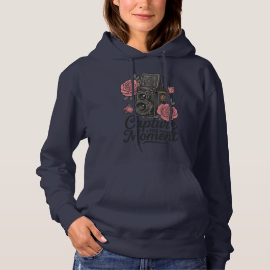 Pull À Capuche Saisir le moment (Devant)