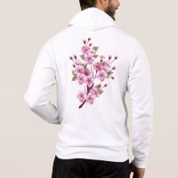 Sakura rose sur la peinture Arrière - plan