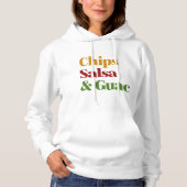 Pull À Capuche Salsa Chips Et Guac (Devant)