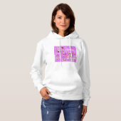 Pull À Capuche Santa Magical Pink New Year (Devant entier)
