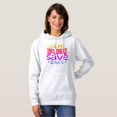 Pull À Capuche Sauver les enfants, sauver des vies (Devant entier)