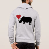 Pull À Capuche Save-The-Chubby-Unicornes - (Dos)