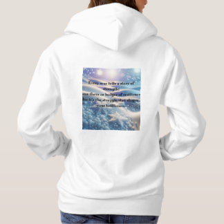 Pull À Capuche Scars Into Scars - Affirmation de résilience