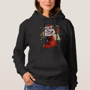 Pull À Capuche Schnauzer en choeur Noël Noël Noël Noël Noël Noël