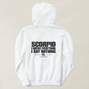 Pull À Capuche Scorpio Zodiac Sign