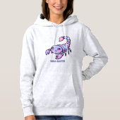 Pull À Capuche Scorpion Zodiaque Chibi Mignon (Devant)