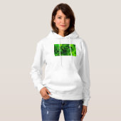 Pull À Capuche se tourner vers le vert (Devant entier)