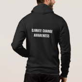 Pull À Capuche Sensibilisation au changement climatique (Dos)