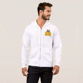 Pull À Capuche S'entendre avec les autres Amis Bienveillance et U (Devant entier)