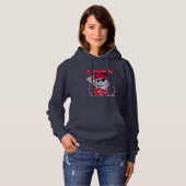 Pull À Capuche Sentez-vous chanceux - Vibes Casino de chat Cool (Devant entier)