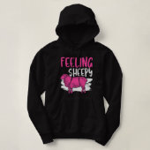 Pull À Capuche Sentiment Sheepy Sheep Pun 2Farmer Sheep Lover (Design devant)