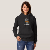 Pull À Capuche Sera Épouse Pour Bonbons Halloween Trick Ou Treat (Devant entier)