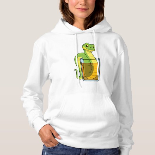 Pull À Capuche Serpent avec jus (Devant)