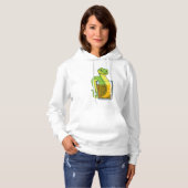 Pull À Capuche Serpent avec jus (Devant entier)