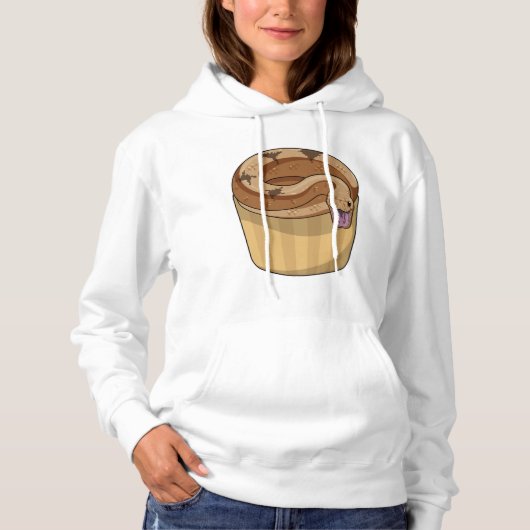 Pull À Capuche Serpent avec muffin (Devant)