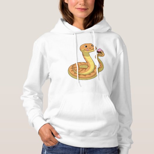 Pull À Capuche Serpent avec muffin (Devant)