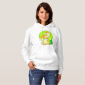 Pull À Capuche Serpent avec verre de jus de citron (Devant entier)