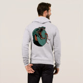 Pull À Capuche Serpent tattoo old school snake (Dos entier)