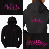 Pull À Capuche Ses couples Beauté & Bête
