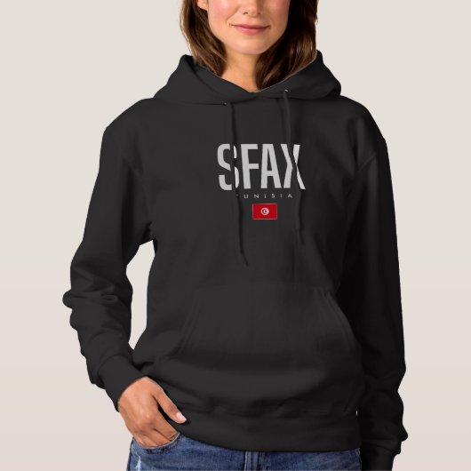 Pull À Capuche Sfax Tunisie (Devant)