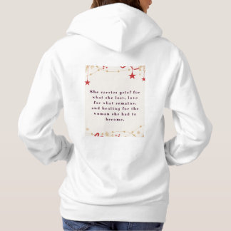 Pull À Capuche She Became™ – Une citation de guérison poétique po