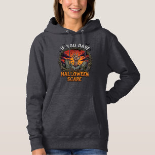 Pull À Capuche Si Vous Osez Halloween Épouvante Main de Zombie To