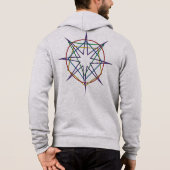 Pull À Capuche Sigil de Géométrie Sacrée (Dos)