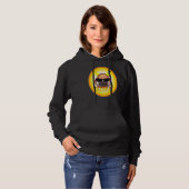 Pull À Capuche SIGNE Zodiaque Taurus Singe Banane (Devant entier)