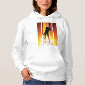 Pull À Capuche Silhouette de danse vibrant Art Pop (Devant)