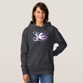 Pull À Capuche Silhouette octopus (Devant entier)