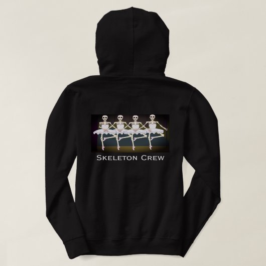 Pull À Capuche Skeletons Dansants "Skeleton Crew" (Design dos)