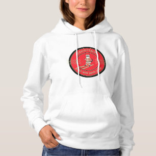 Pull À Capuche Ski à pente douce avec des lois Père Noël