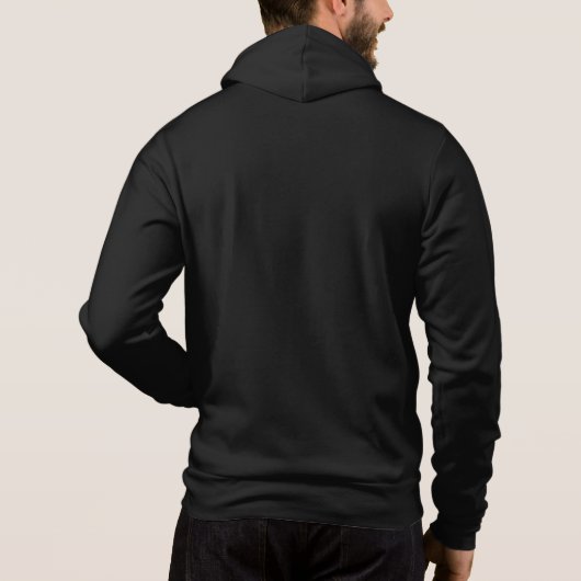 Pull À Capuche Ski rétro (Dos)